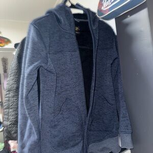 Burton Navy Fleece Jacket